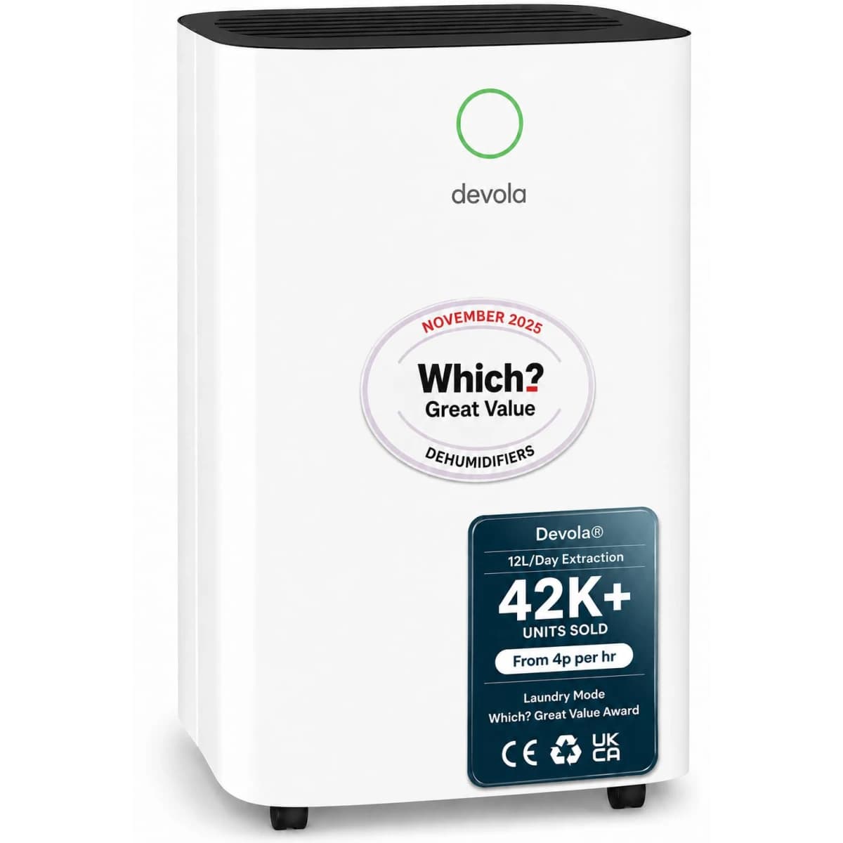 Devola DV12L Low Energy Dehumidifier