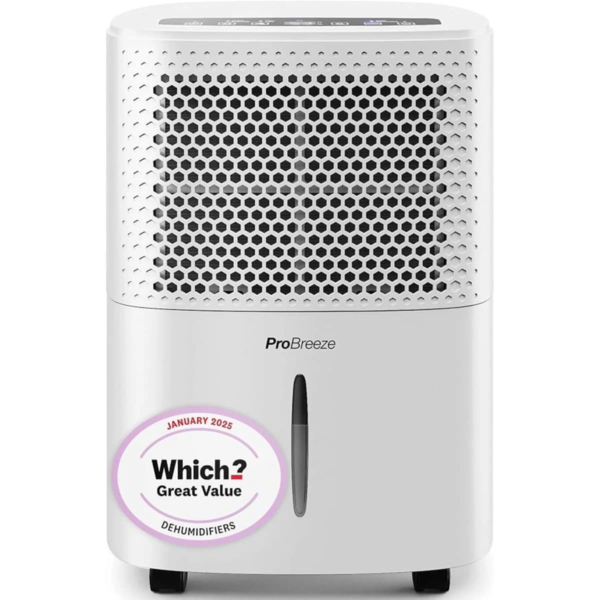 Pro Breeze 12L/Day Dehumidifier with Automatic Humidity Sensor